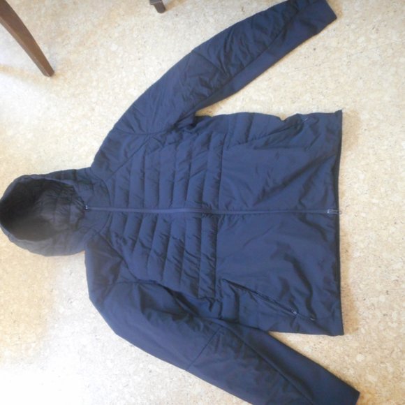 lululemon Down For It hooded quilted jacket men's size XL - Picture 2 of 6